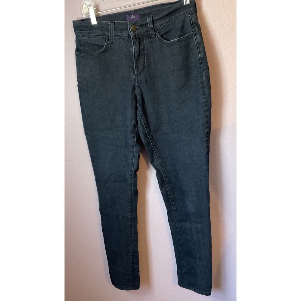 NYDJ Dark‎ Wash Straight Leg Jeans Size 4